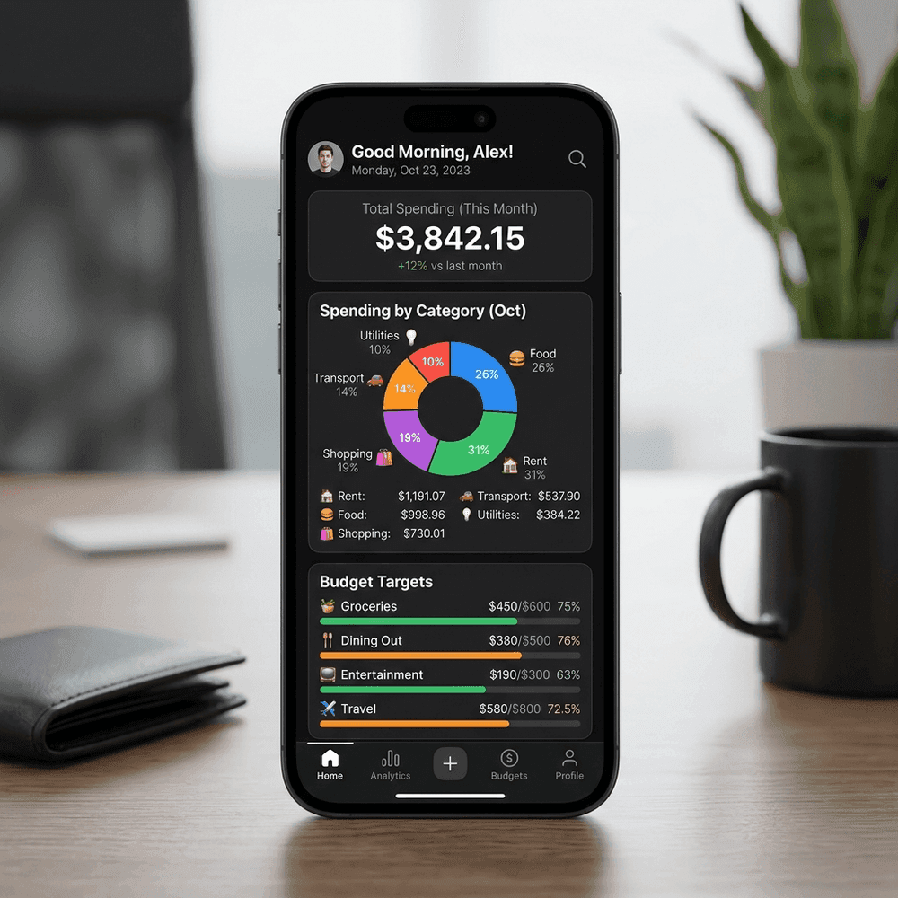 Kharch — Daily Expense Manager Preview